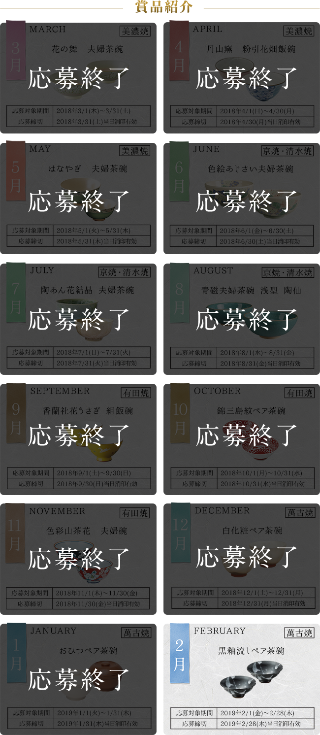 賞品紹介